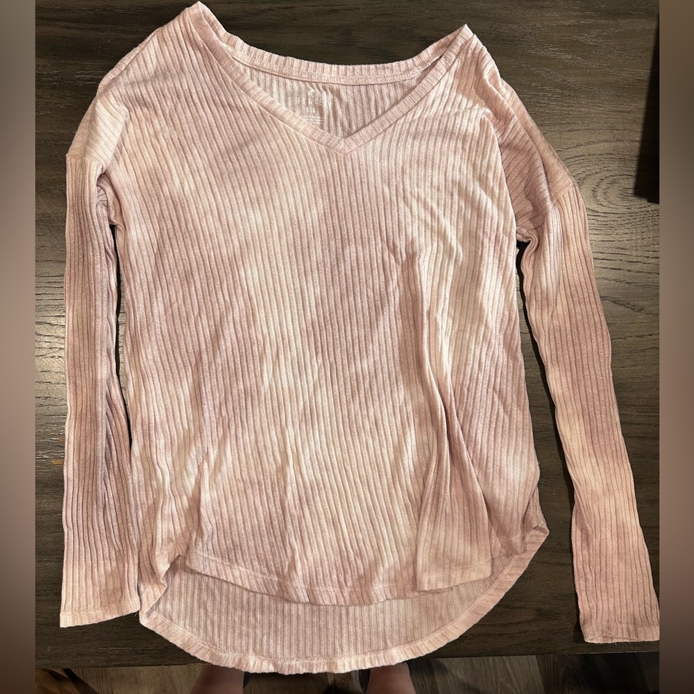 Pink tye die American Eagle soft and sexy long sleeve